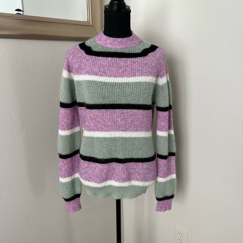 VEDA Urban Outfitters Cozy Stripes Mohair Sweater